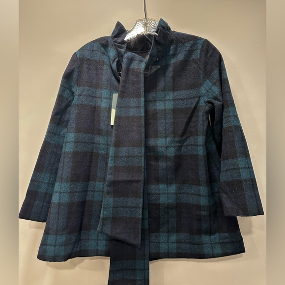 Tuckernuck Blackwatch Plaid Faye Blouse in Small - Picture 4 of 9